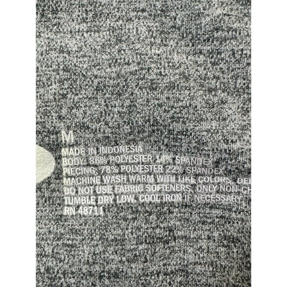 MTA Sport leggings Women's Medium Grey Color Block Fast Dry athletic leggings - Picture 4 of 12